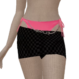 Cloud Nine Bold Check Skirt