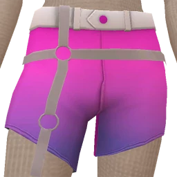 Cloud Nine Neon Pink Biker Shorts