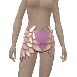 Cloud Nine Lavender Mini Skirt