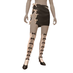 Cloud Nine Dark Romantic Skirt & Heels