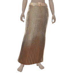 Cloud Nine Long Diamond Skirt