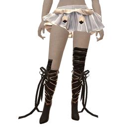 Cloud Nine Puff Blue Skirt