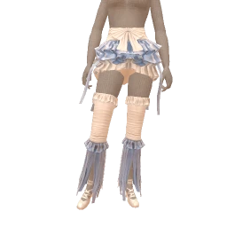 Cloud Nine Ruffled Dream Mini Skirt