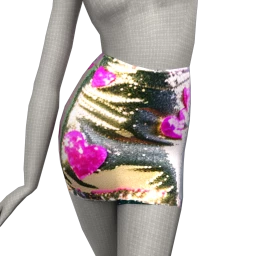 Cloud Nine Sequin City Skirt