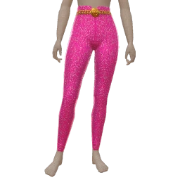 Cloud Nine Glitter Knit High-Waist Leggings