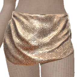 Cloud Nine Whimsical Romance Mini Skirt