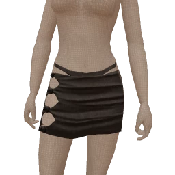 Cloud Nine Missing Shapes Mini Skirt