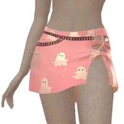 Cloud Nine Cute Baby Pink Ghost Skirt
