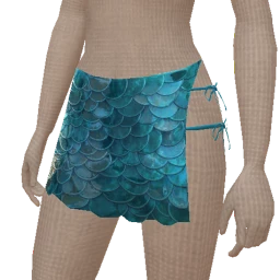 Cloud Nine Azure Mirage Mini Skirt