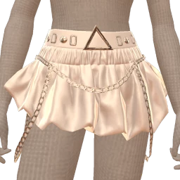 Cloud Nine Horizon Shift Flared Mini Skirt