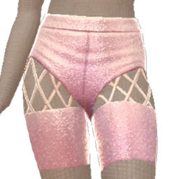 Cloud Nine Frosted Blossom Cut Out Shorts