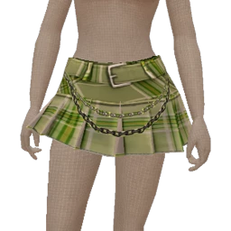 Cloud Nine Plaid Mini Skirt