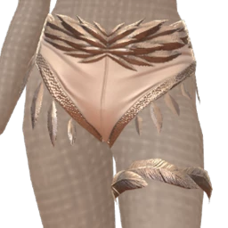 Cloud Nine Luminous Feathered Shorts