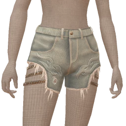 Cloud Nine Embossed Shorts