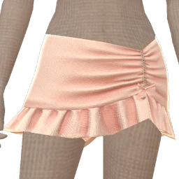 Cloud Nine Rose Veil Mini Skirt