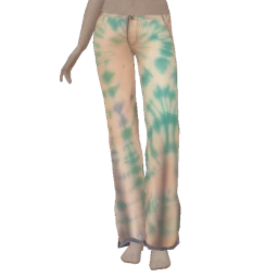 Drop Science Faded Tie Dye Trousers