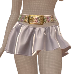 Cloud Nine Metallic Twirl Mini Skirt
