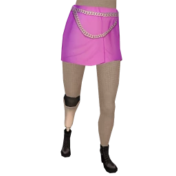 Drop Science Can't Hold Me Back Skirt With Prosthetics