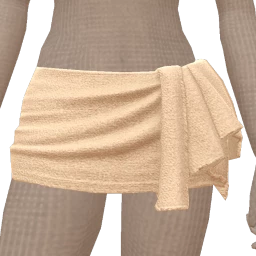 Cloud Nine Knitted Drape Mini Skirt