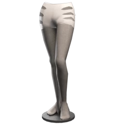 Cloud Nine White Slashed Hot Pants