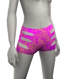 Cloud Nine Glitter Mix Shorts