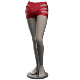 Cloud Nine Satin Slashed Hot Pants