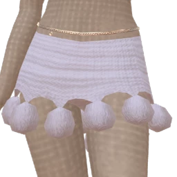 Cloud Nine Ice Mini Skirt