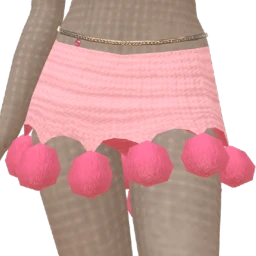 Cloud Nine Pink Frost Mini Skirt