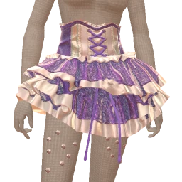 Cosmos Pearl Haze Mini Skirt