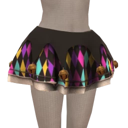 Cosmos Loudest Jest Skirt