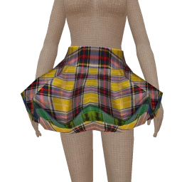 Delirious Layers of Plaid Skirt