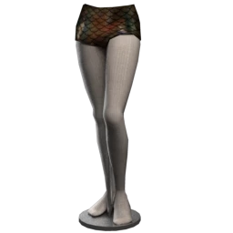 Cosmos Mermaid Hot Pants - Gold