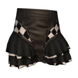 Cosmos Punk Rock Joker Skirt