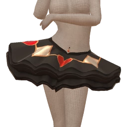 Cosmos Card Queen Chic Tutu