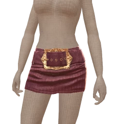 Cosmos Pirate's Buckle Charm Skirt