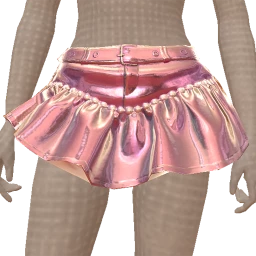 Yume Pearl Puff Frill Mini Skirt