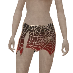 Delirious Black Widow Mini Skirt