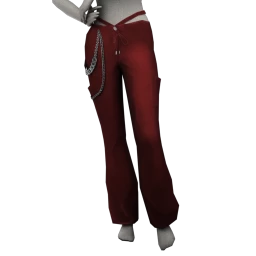Delirious Just Like This Trousers (Red)
