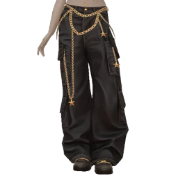 Delirious Glam Baggy Streetstyle Star Jeans