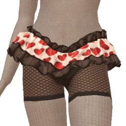 Delirious Broken Heart Frill Skirt