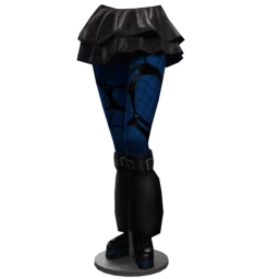 Delirious Squid Neon Trance Skirt