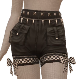 Delirious Emo Dream Black Shorts