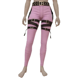 Delirious Lilac Bound Skinny Trousers