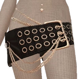 Delirious Maxi Leather Belt Mini Skirt