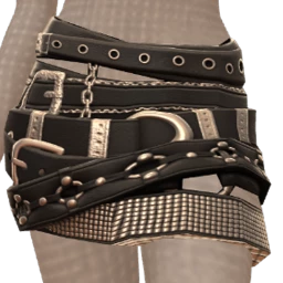 Delirious Ultra Layered Belt Skirt