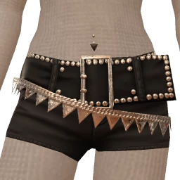 Delirious Twilight Veil Mini Shorts