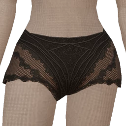 Delirious Black Lace Mini Shorts