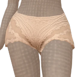 Yume Lace White Shorts