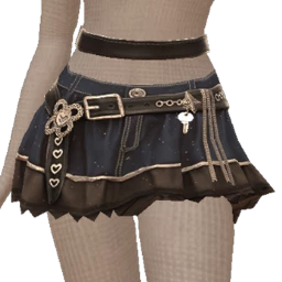 Delirious Radiant Buckle Mini Skirt