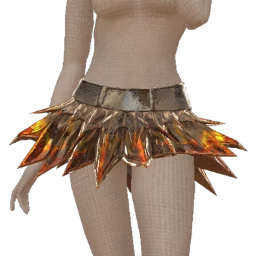Delirious Burning Spiky Skirt